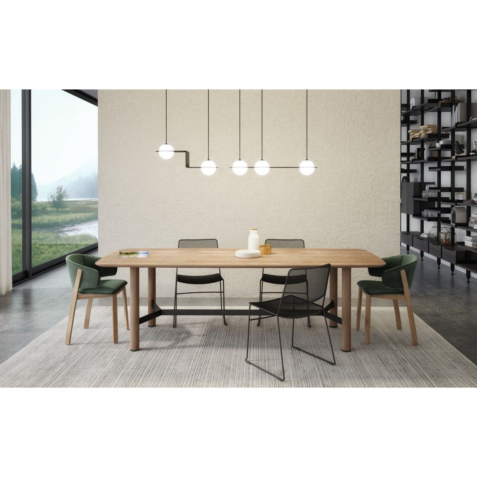 Huppe Link Rectangular Dining Table