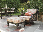 Tommy Bahama Outdoor Royal Kahala Black Sands Ottoman