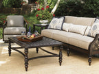 Tommy Bahama Outdoor Royal Kahala Black Sands Rectangular Cocktail Table