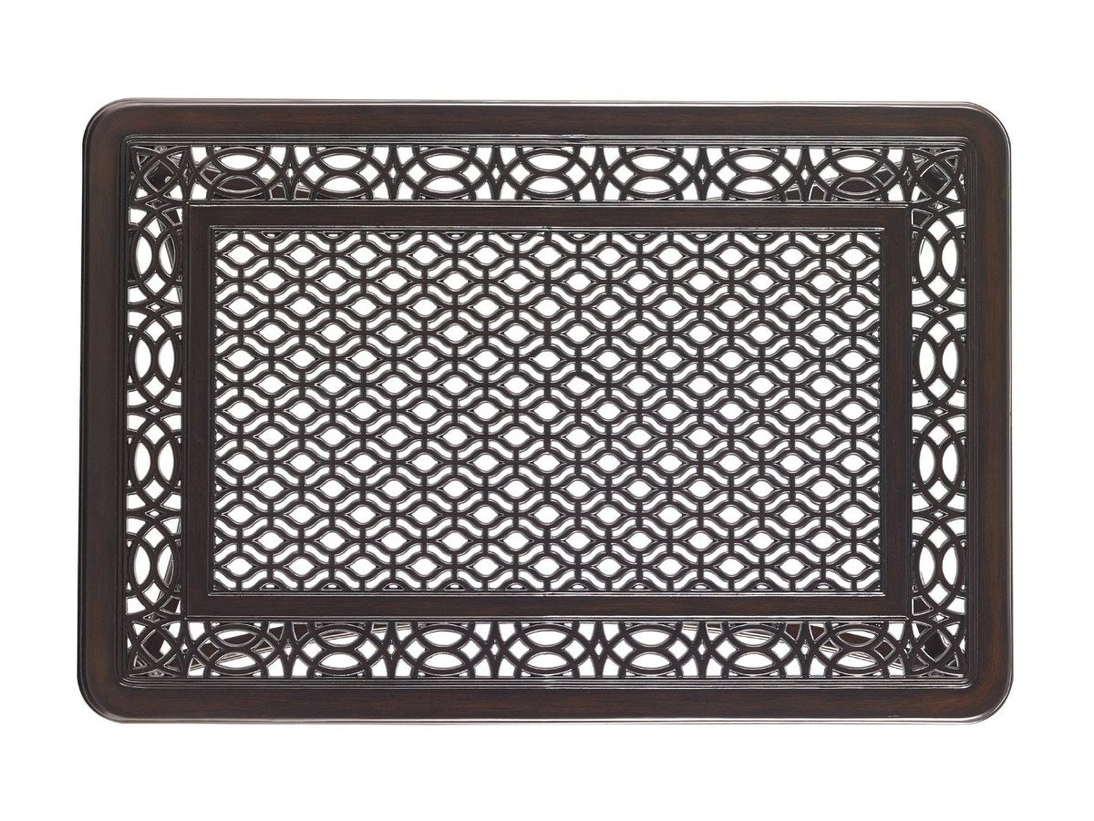 Tommy Bahama Outdoor Royal Kahala Black Sands Rectangular Cocktail Table