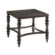 Tommy Bahama Outdoor Royal Kahala Black Sands Square End Table