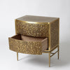 Global Views Crinkle Bedside Chest