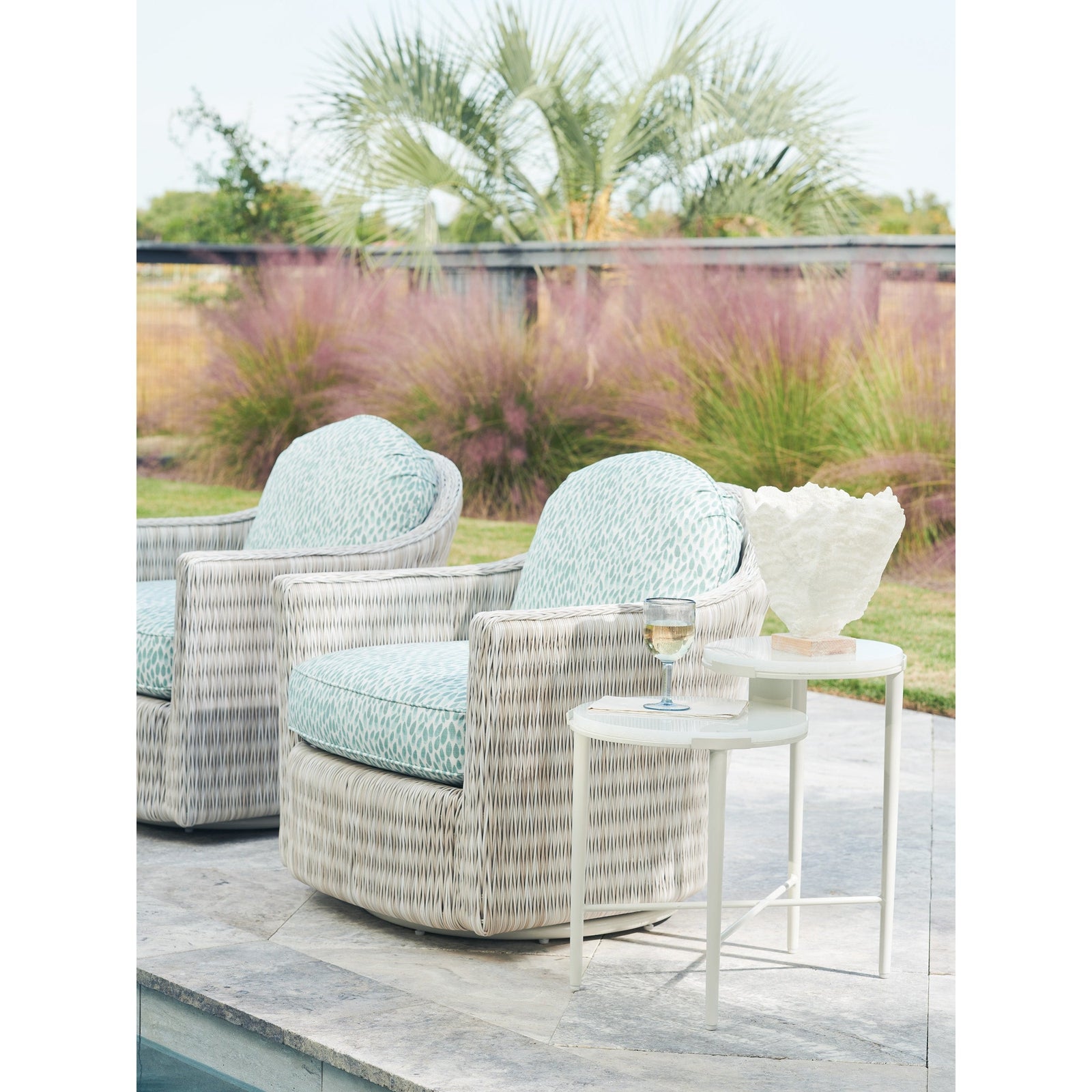 Tommy Bahama Outdoor Seabrook Tiered End Table