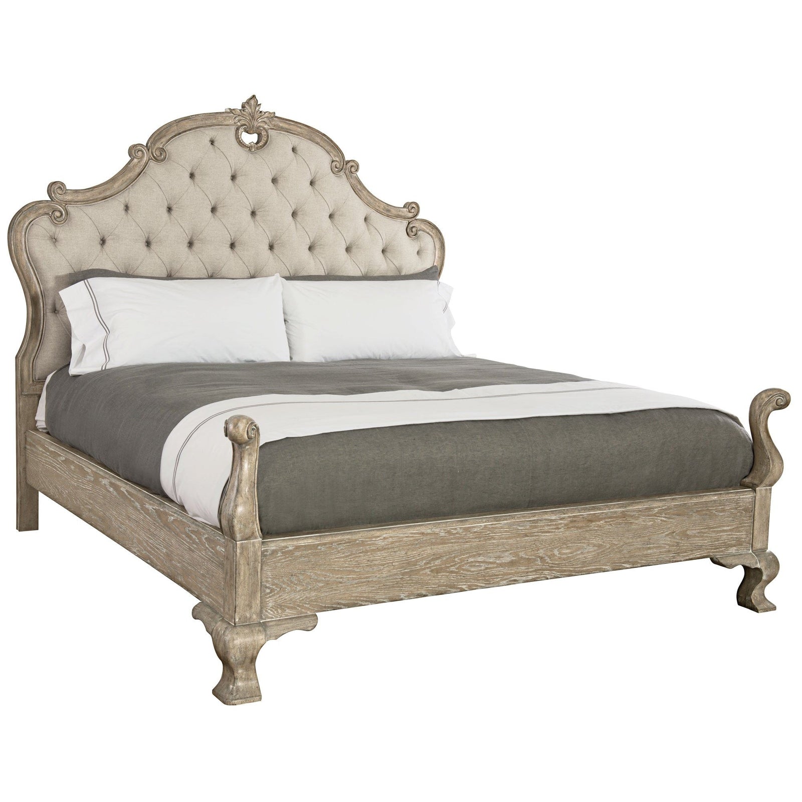 Bernhardt Campania Upholstered Panel Bed II - King