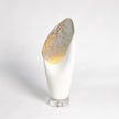 Global Views Cowl Lamp White Small