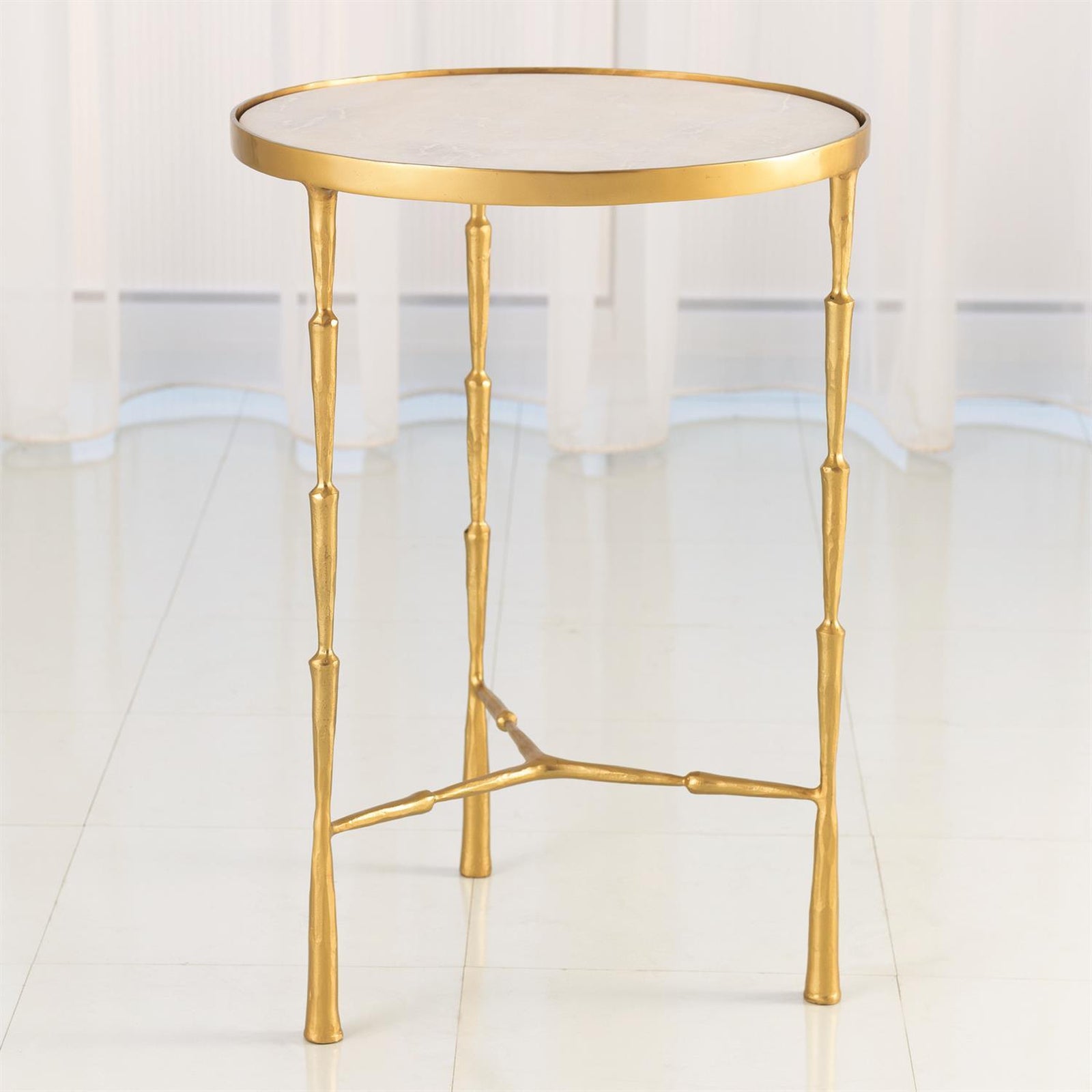 Global Views Spike Accent Table
