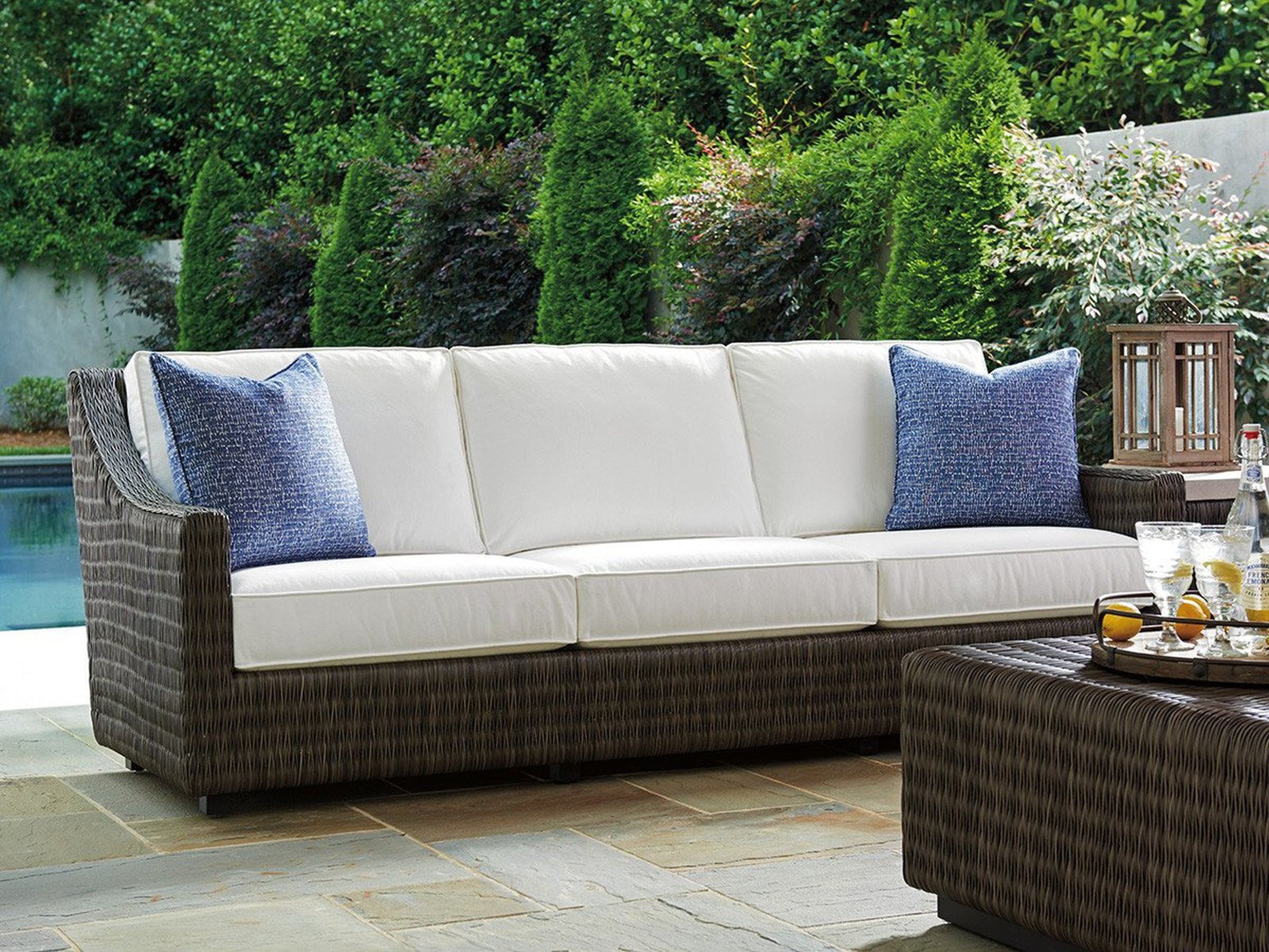 Tommy Bahama Outdoor Cypress Point Ocean Terrace Long Sofa