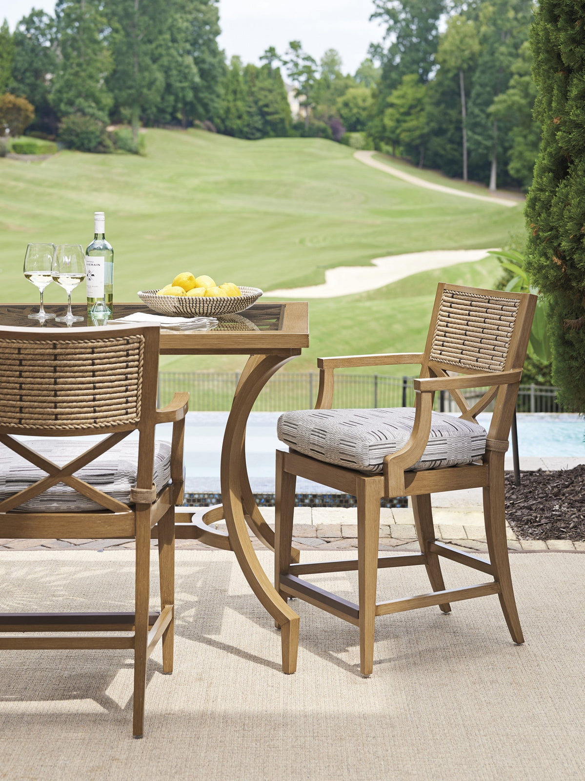 Tommy Bahama Outdoor Los Altos Valley View Bistro Table