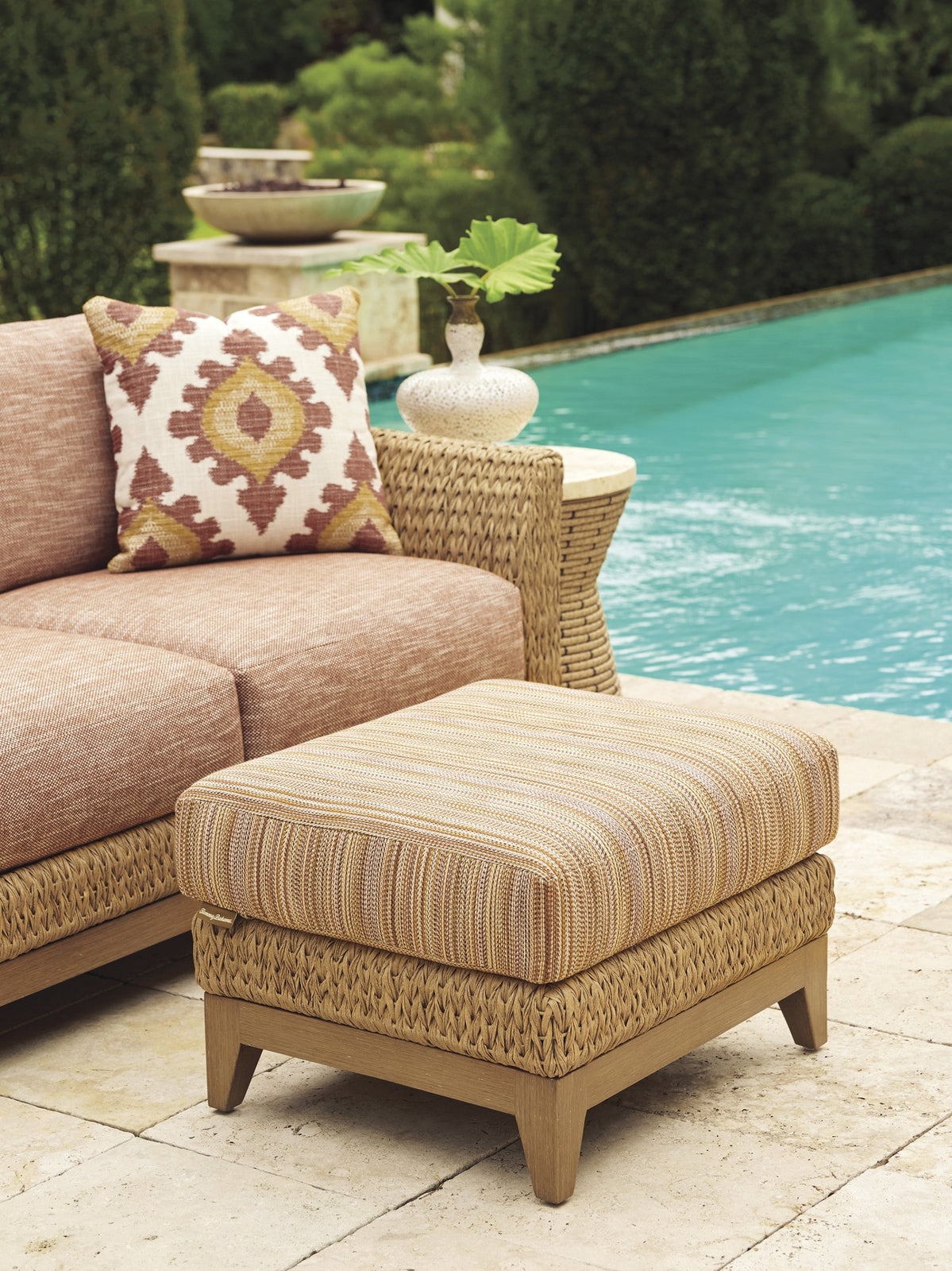 Tommy Bahama Outdoor Los Altos Valley View Ottoman