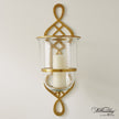 Global Views Grand Fret Hurricane Candle Holder