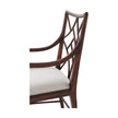 Theodore Alexander A Delicate Trellis Armchair - Set of 2