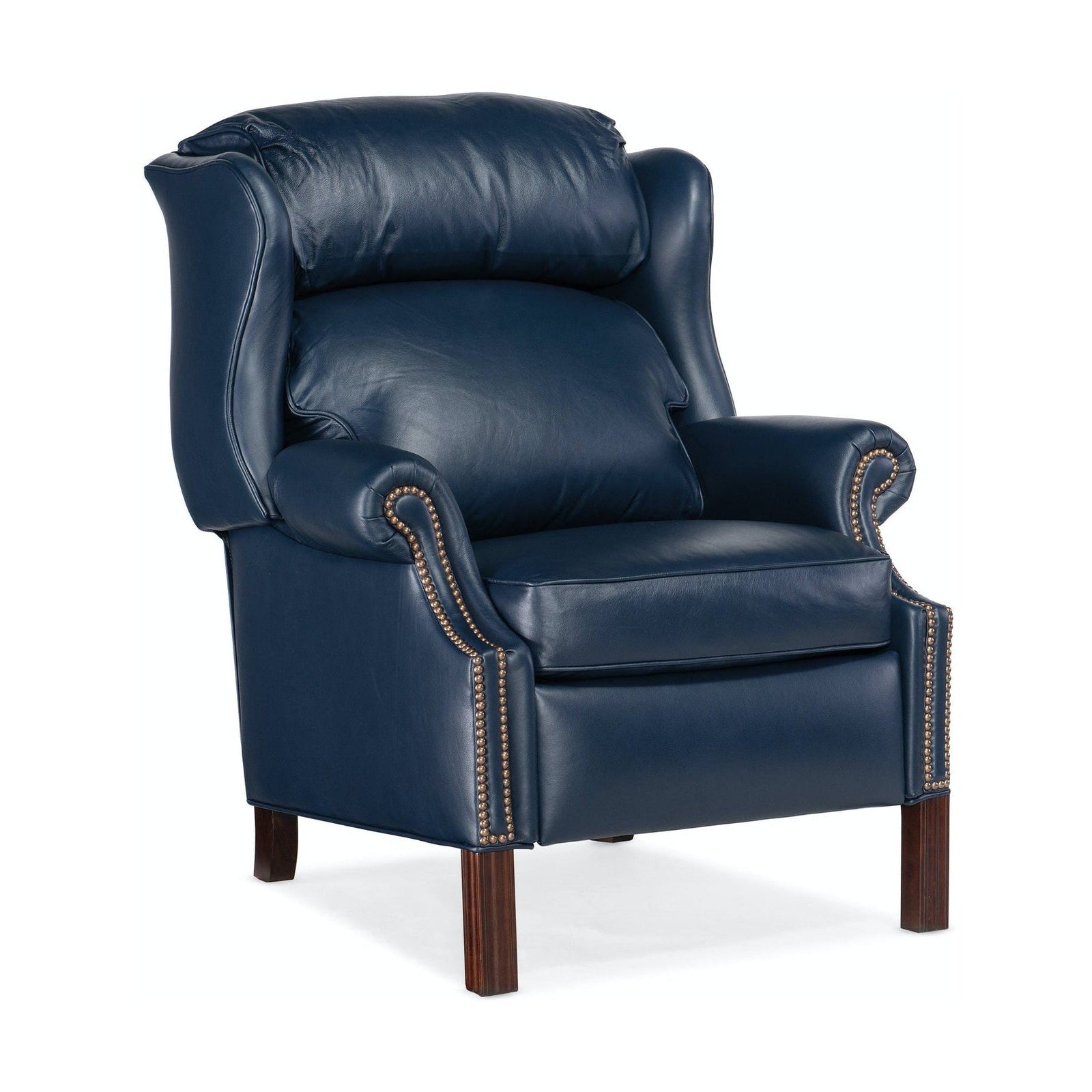 Bradington Young Chippendale Reclining Wing Chair with Pushback Recline