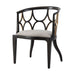 Theodore Alexander Ebonised Connaught Accent Chair