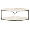 Bernhardt Morello Oval Metal Cocktail Table