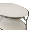 Bernhardt Morello Oval Metal Cocktail Table