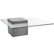 Sunpan Square Grange Coffee Table - Anthracite Grey