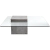 Sunpan Square Grange Coffee Table - Anthracite Grey