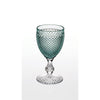 Vista Alegre Bicos Bicolor Goblet with Mint Top - Set of 4