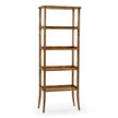 Jonathan Charles Casually Country 4 Tier Etagere Bookcase