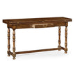 Jonathan Charles Small Walnut Hunt Table