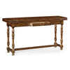 Jonathan Charles Small Walnut Hunt Table