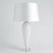 Global Views Teardrop Glass Lamp