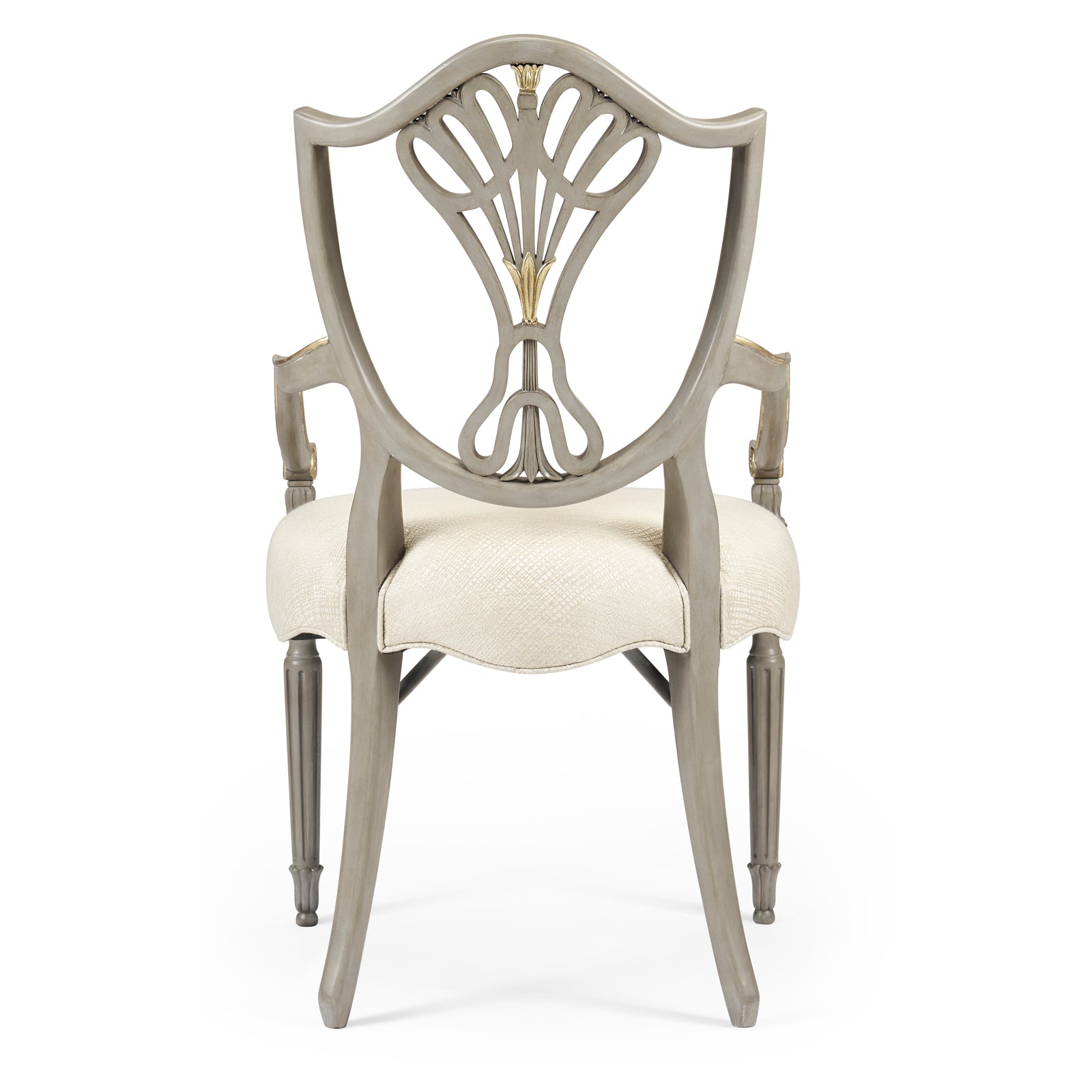 Jonathan Charles Buckingham Gilded Dining Armchair