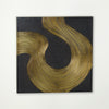 Global Views Currents Wall Panel-Brass/Bronze