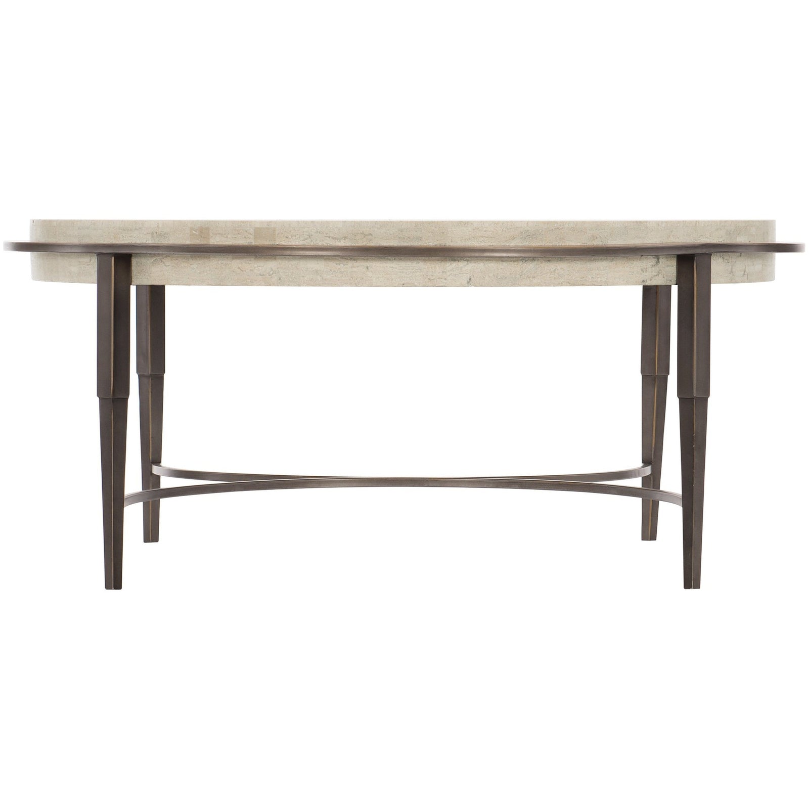 Bernhardt Barclay Metal Round Cocktail Table