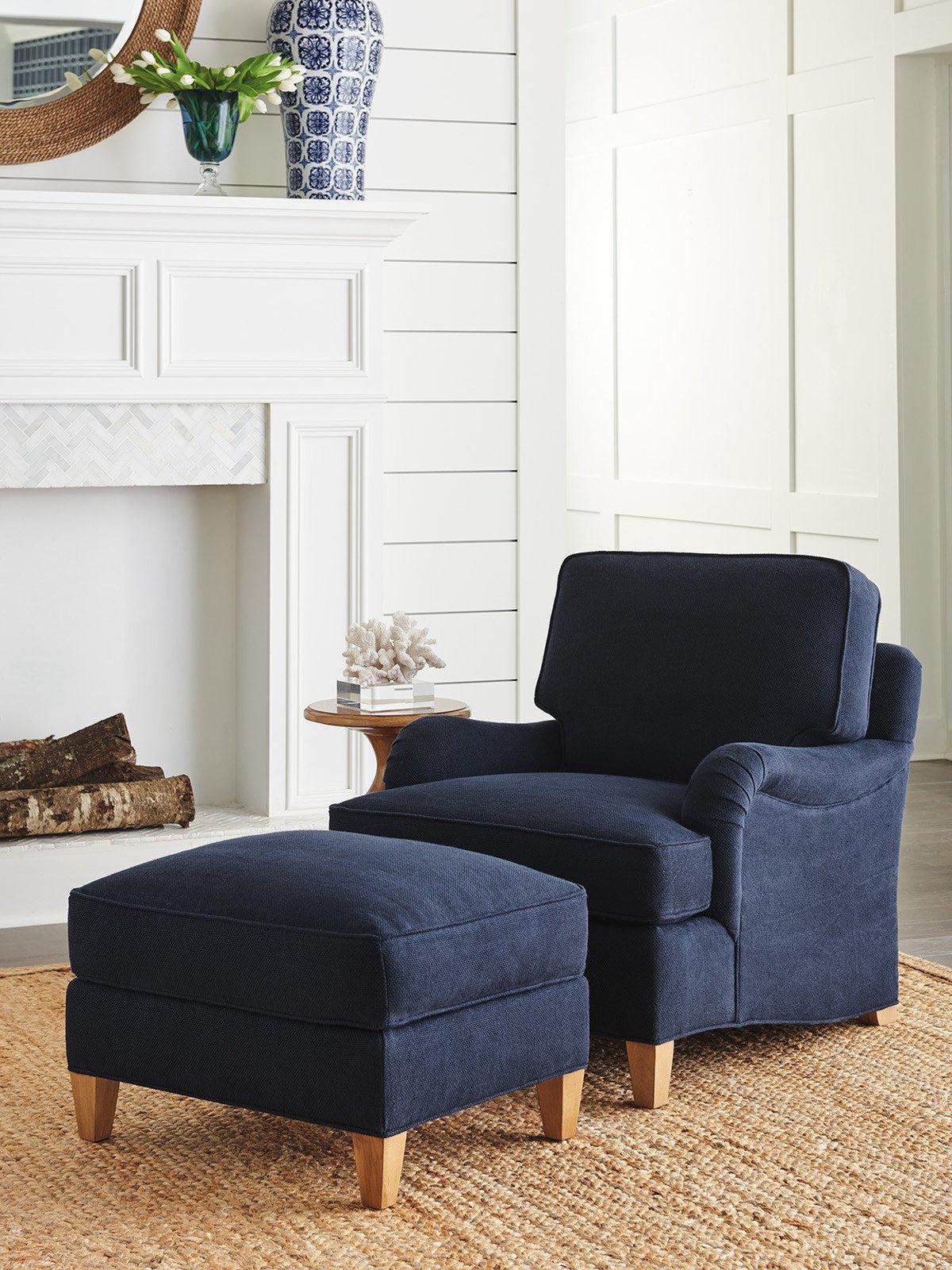 Barclay Butera Upholstery Grady Ottoman