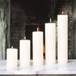 Global Views Pillar Candle Unscented