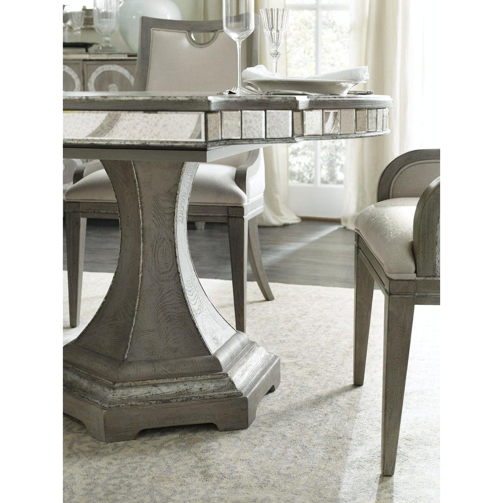 Hooker Furniture Sanctuary Rectangle Dining Table w/2-20in leaves