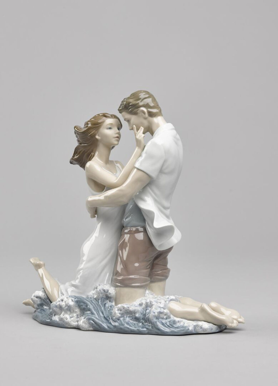 Lladro The Thrill of Love Couple Figurine