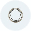 Hooker Furniture Sanctuary Pirouette Round Dining Table