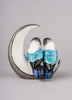 Lladro Fly Me to The Moon Birds Figurine