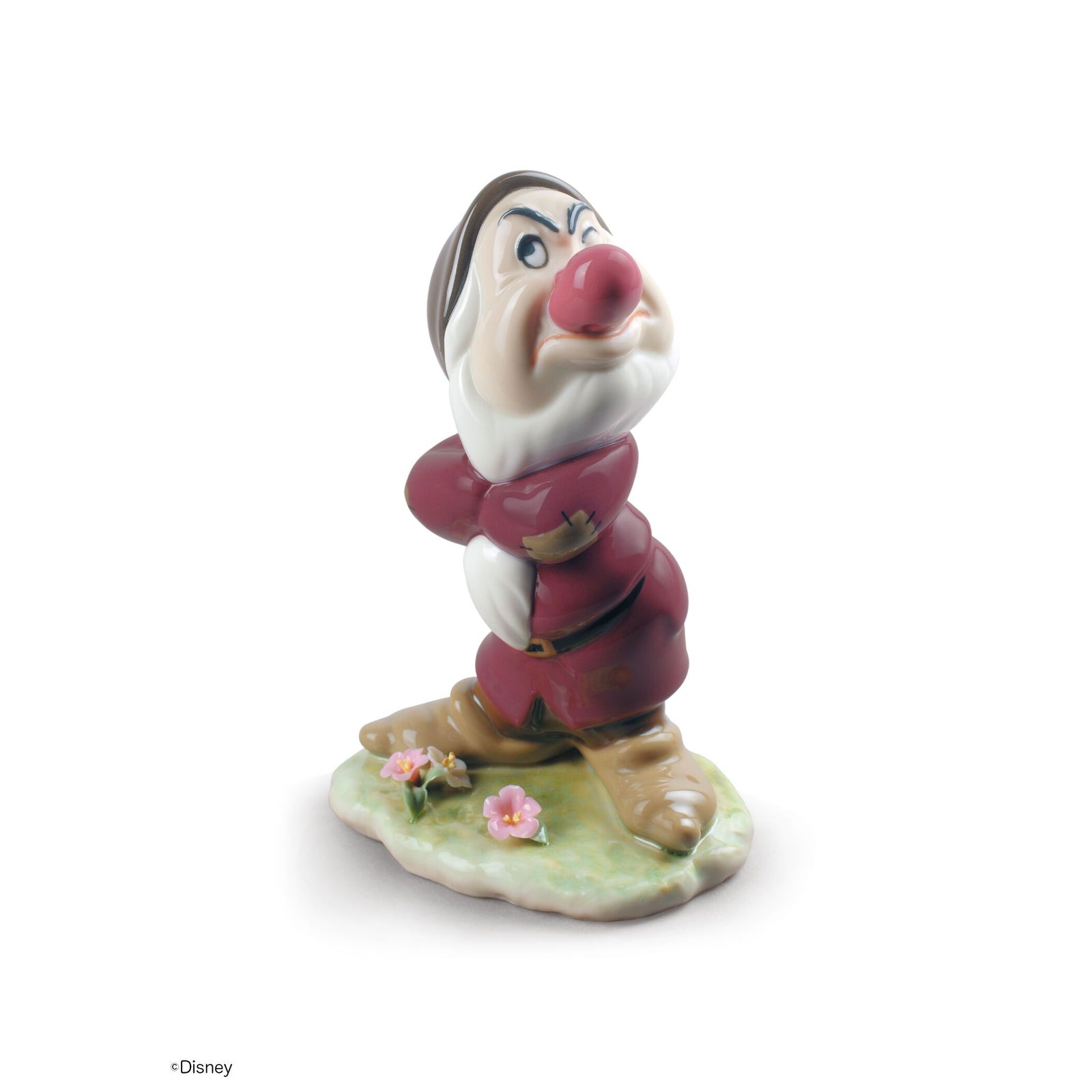 Lladro Grumpy Snow White Dwarf Figurine