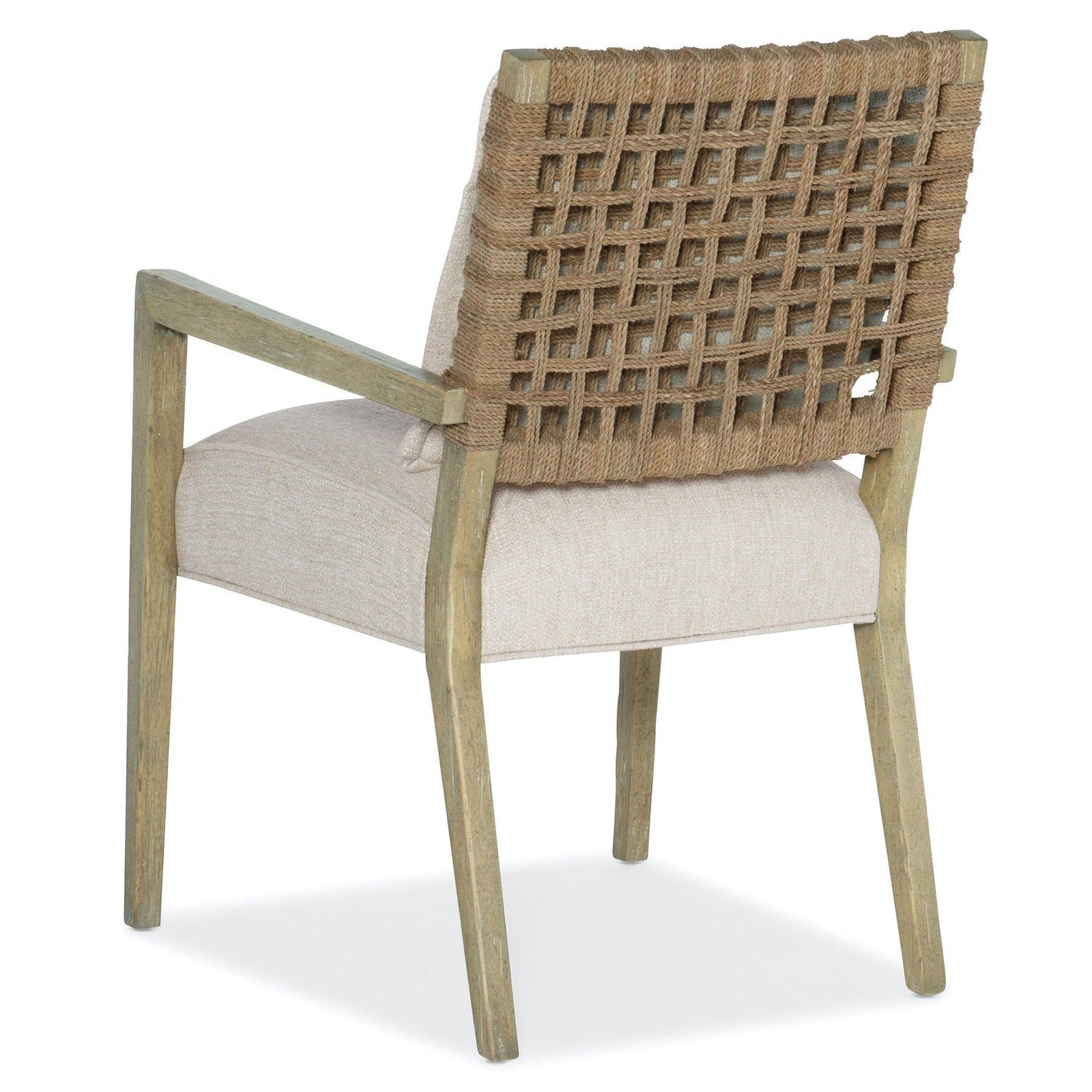 Hooker Furniture Surfrider Woven Back Arm Chair