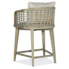 Hooker Furniture Surfrider Barrel Back Counter Stool