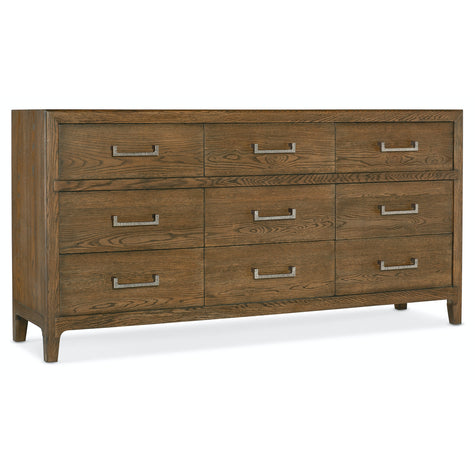 Hooker Furniture Chapman Nine-Drawer Dresser