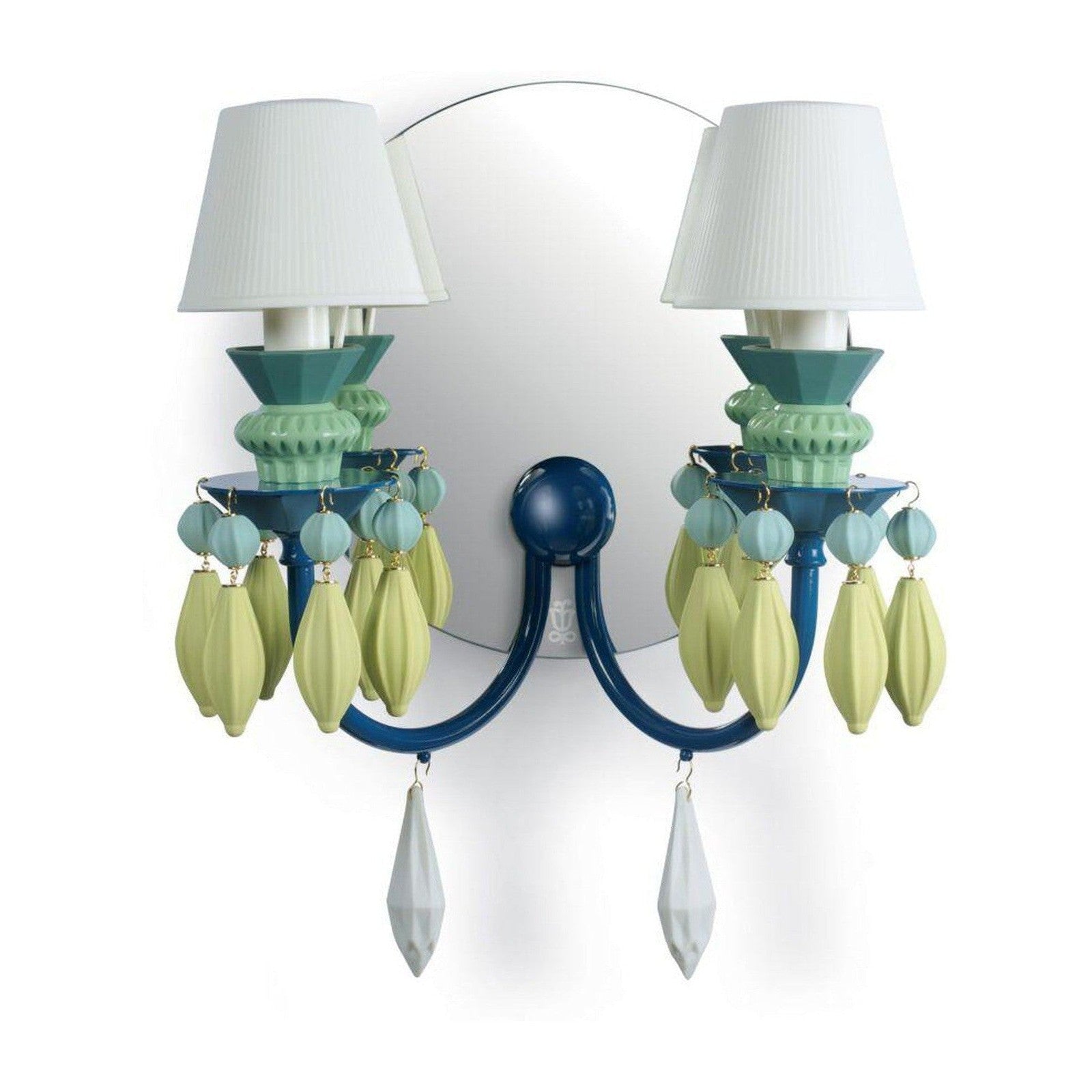 Lladro Belle de Nuit 2 Lights Wall Sconce US