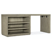 Hooker Furniture Linville Falls Desk with Open Cabient and Leg