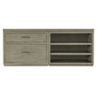 Hooker Furniture Linville Falls Credenza with Lateral File and Open Cabinet- 72