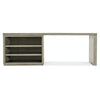 Hooker Furniture Linville Falls Desk with Open Cabient and Leg
