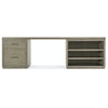 Hooker Furniture Linville Falls Desk with Small File and Open - 96