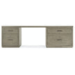 Hooker Furniture Linville Falls Desk with Small File and Lateral File - 96