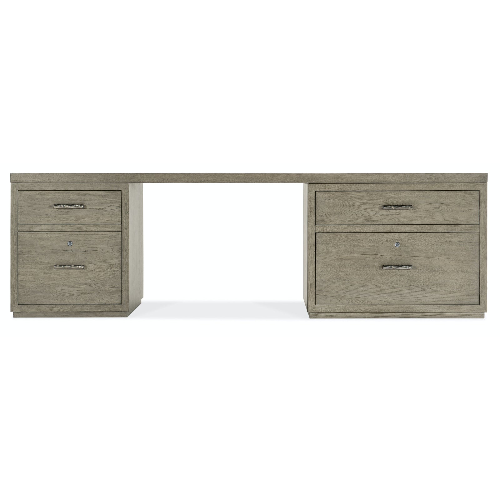 Hooker Furniture Linville Falls Desk with Small File and Lateral File - 96