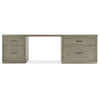 Hooker Furniture Linville Falls Desk with Small File and Lateral File - 96