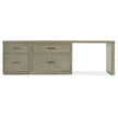 Hooker Furniture Linville Falls Desk with Small File, Lateral File and Leg - 96