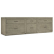 Hooker Furniture Linville Falls Credenza with Small File and 2 Lateral Files - 96