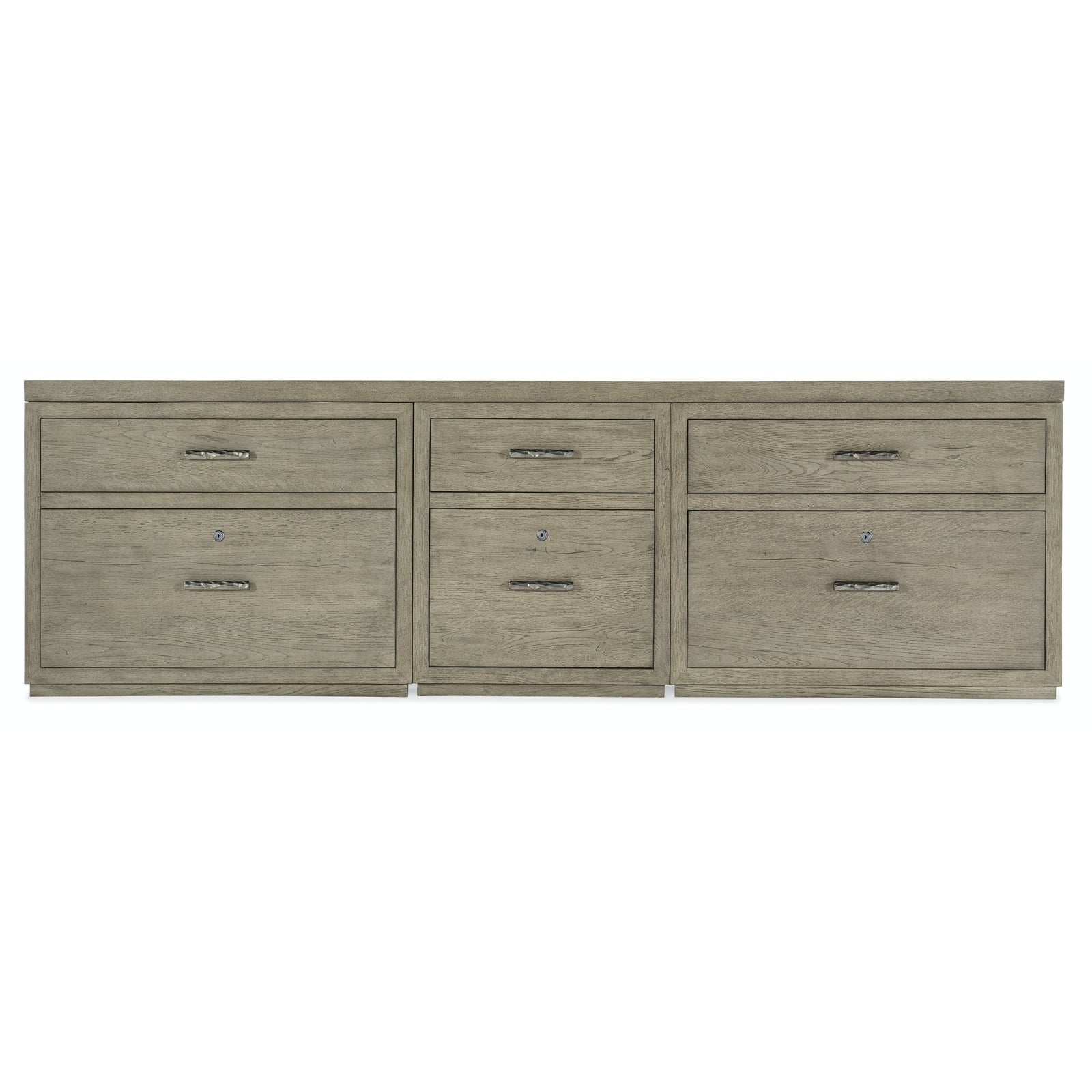 Hooker Furniture Linville Falls Credenza with Small File and 2 Lateral Files - 96
